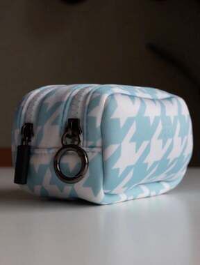 Rad Rev Micro Clip Pouch in Houndstooth
